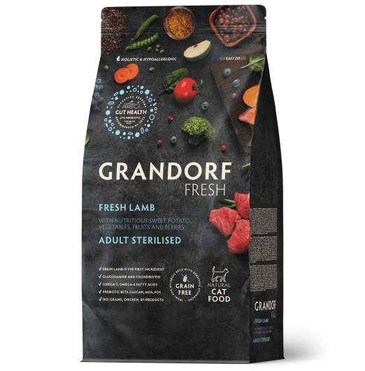 GF-Cat - Fresh Lamb - Adult Sterilized - 400g