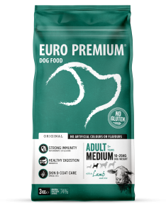 Euro-Premium adult medium lamb&rice 3kg
