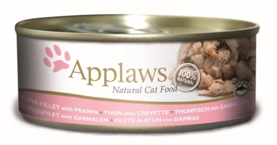 Applaws Tuna fillet & prawn 156g