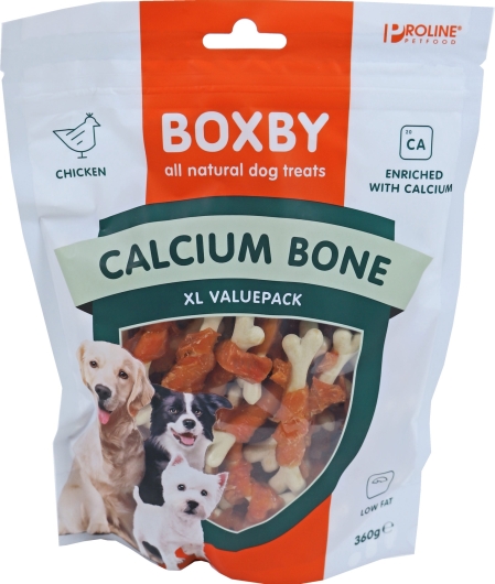 Proline Boxby calcium bone XL valuepack, 360 gram