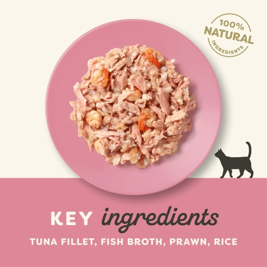Applaws Tuna fillet & prawn 156g