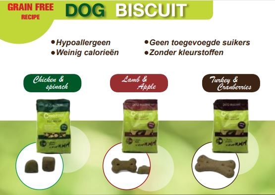 Cpro Food Biscuit Grain Free Turkey & Cranberries 400g