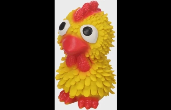 Speelgoed Barney Haan Geel