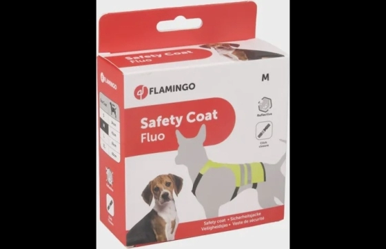 HONDENVEST FLUO 32 CM - HOND 42 CM