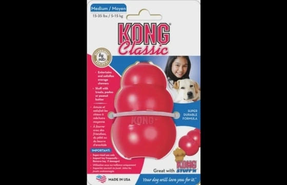 Kong® Speelgoed Classic Wobbler Rood