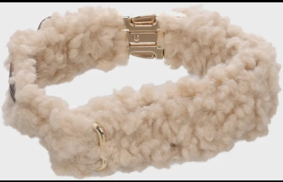 Halsband Pookie Beige S