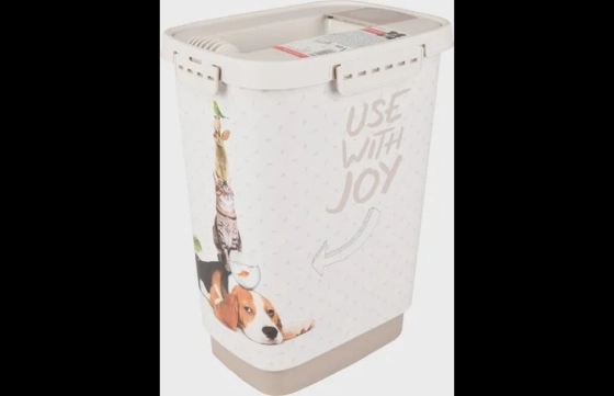 Voerton June Rechthoekig Taupe & Wit 8,4liter