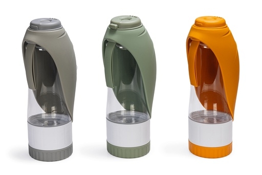 BZ SILIC DRINKFLES H NEL ASS  600ML