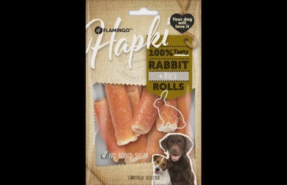 Snack Hapki Sigaar met konijn & Rijst