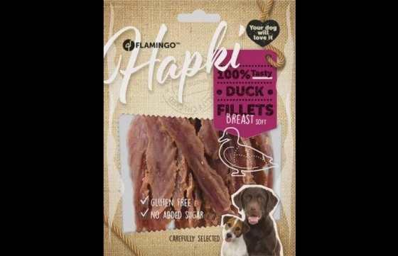 Snack Hapki Filet met eend 170g