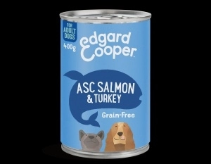 E&C Hond AD Blik Zalm&Kalkoen 400g