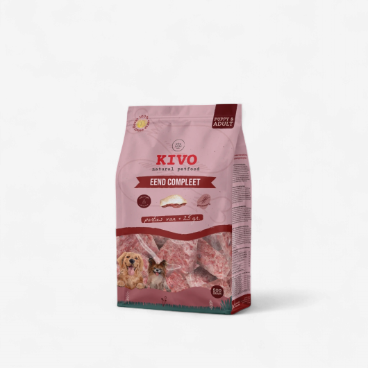 Kivo Eend compleet porties 500g