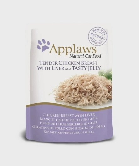 Applaws CAT QUICK SERVE JELLY Chicken & Liver 70 gr.