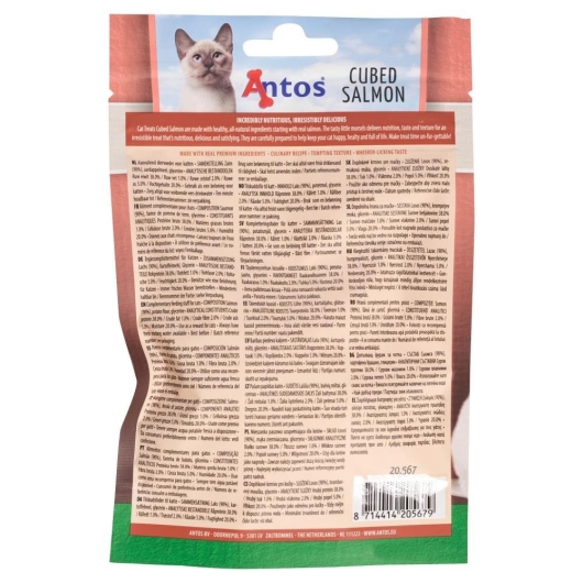 Cat Treats Cubed Zalm 50g