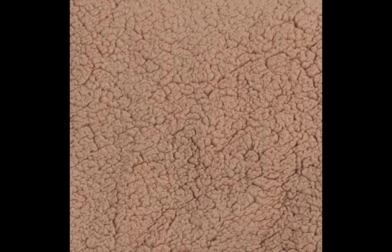 Mand Felpa Rechthoekig Mokka 100x80x25