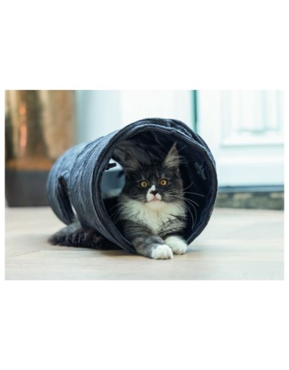 DBL KATTENTUNNEL RIBBED ANTR 25X75