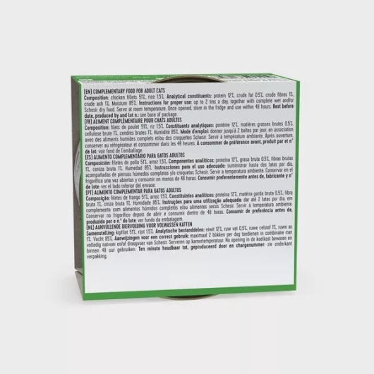 Schesir Cat 85gr - KIPFILETS (gelatine)