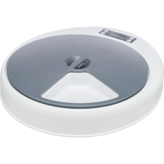 Voederautomaat TX4+1, 5 × 0,25 l/34 × 6 × 39 cm, wit/grijs