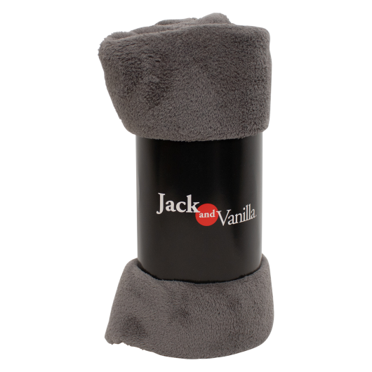 JV Cocoon deken Antraciet- 130cmx170cm