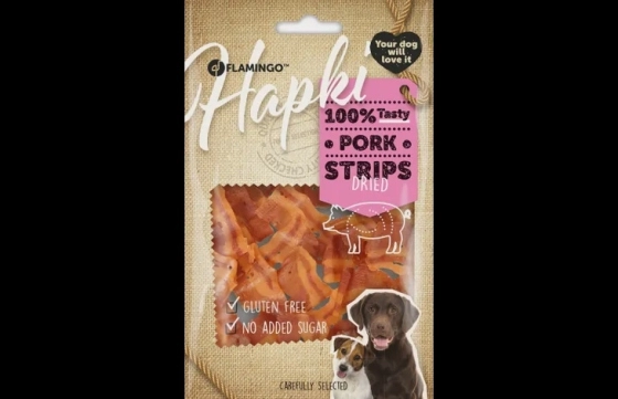 Snack Hapki Reepjes met spek