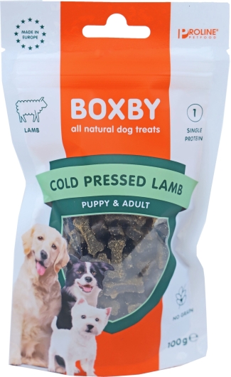 Boxby cold pressed lamb, 100 gram