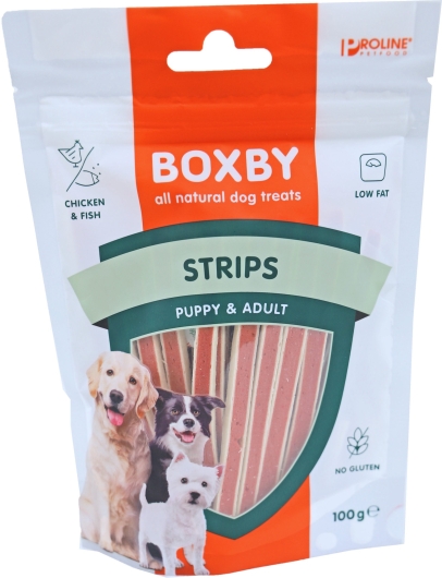 Boxby strips, 100 gram