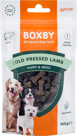 Boxby cold pressed lamb, 100 gram
