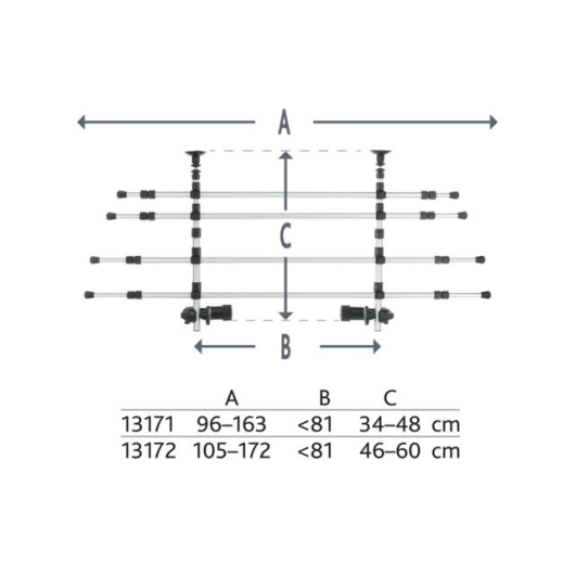 Trixie - Auto Rek 96-163cm