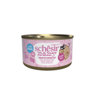 Schesir Baby kitten blik bouillon kip&lever 70gr