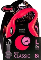 Flexi rollijn CLASSIC tape L rood, 8 meter