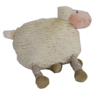 Schaap pluche speelkussen 36cm
