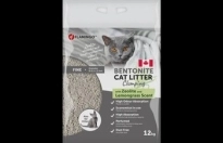 Kattenbakvulling Bentoniet met citroengras & Zeolite Fijne korrels Klonterend