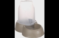 Voederautomaat & Waterautomaat Zena Taupe