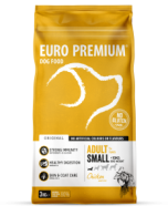 Euro-Premium adult small chicken&rice 3kg