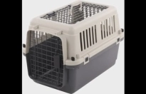 Flamingo Transportkooi Neto Donkergrijs Small