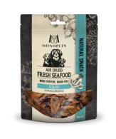 Monopets Fresh Fish air dried snacks seafood squid 70gr