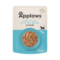Applaws Quick Serve Tonijn en zeebrasem 70g