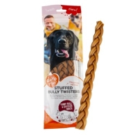 chew! Gevulde bully twisters bruin 25,4cm