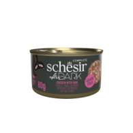 Schesir After Dark kat blik bouillon kip&ham 80gr