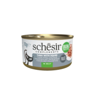 Schesir Complementary kat blik gelei tonijn&inktvis 70gr