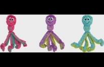 Kong® Speelgoed Wubba Octopus Meerdere kleuren L