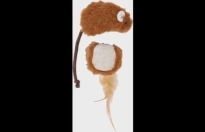 Speelgoed Cabru Muis Bruin