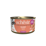Schesir Complete&Balanced kat blik bouillon zalm 85gr