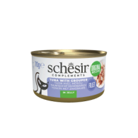 Schesir Complementary kat blik gelei tonijn&zeebaars 70gr