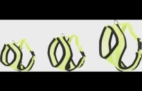 Harnas met looplijn Harms Geel 32x36/48x110cm