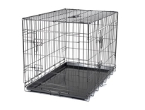 Draadkooi opvouwbaar Classic zwart 93x58x64cm