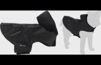 Regenjas Toto Zwart 30cm