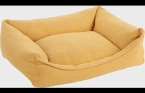 Mand Baldar rechthoekig geel 65x50x20cm