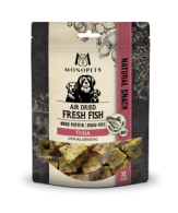 Monopets Fresh Fish air dried snacks XL cubes tuna 100gr