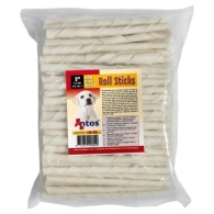 Raw Hide White Roll Sticks 5" 7-8mm